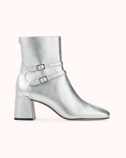 BOOTY HEEL BLANCA/MET